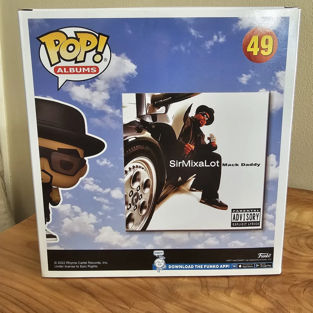 Funko Pop! Sir Mix-A-Lot Vinyl Figure - Black, Yellow, Blue - Picture 4 of 5